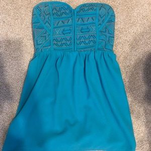 Urban Outfiters Strapless Mini Dress
